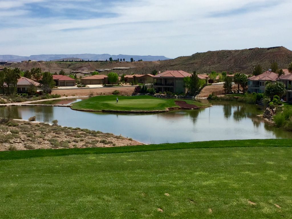 Sunbrook GC. Yep, I put one in the water here. June didn't.